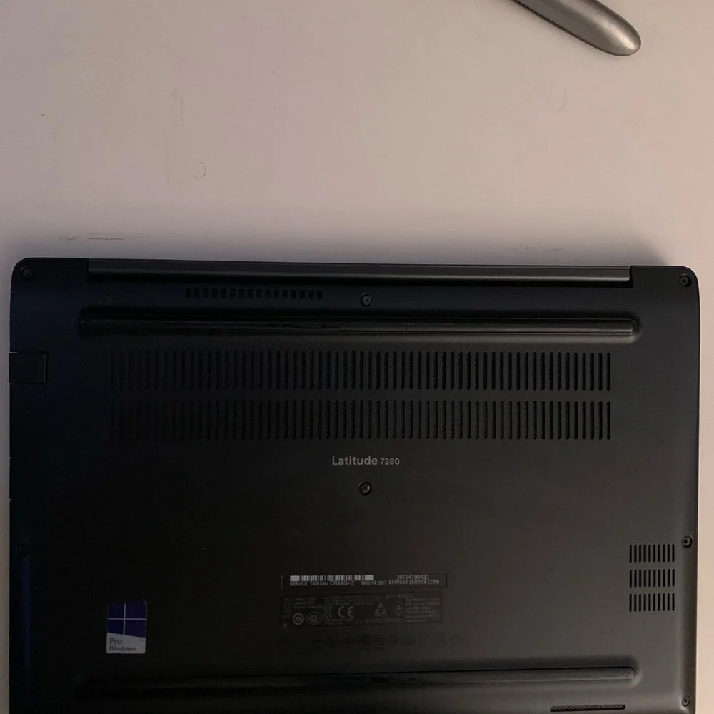 Dell Latitude 7280 Laptop Windows 10 Pro Core i7